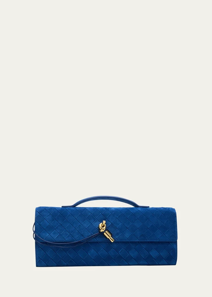 Andiamo Leather Clutch Bag