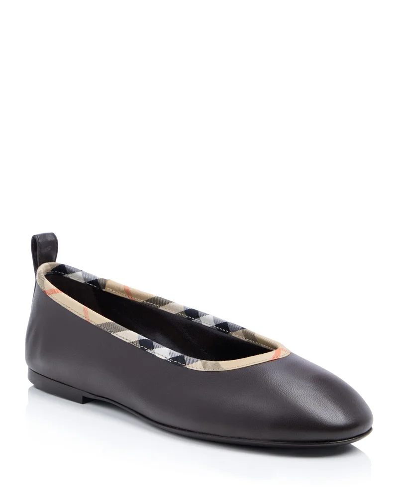 Robin Check Ballet Flats