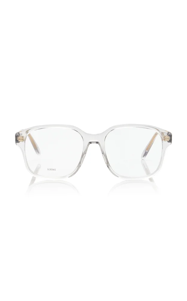 Square-Frame Acetate Glasses