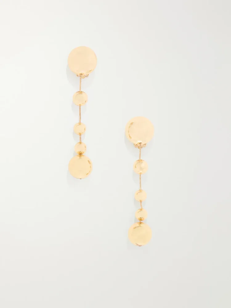 Gold-tone earrings