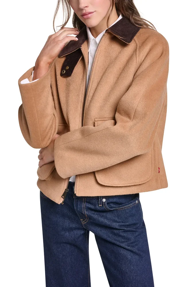 Corduroy Collar Barn Jacket
