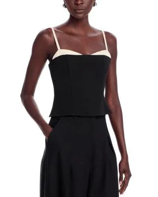 Azra Twill Corset Top
