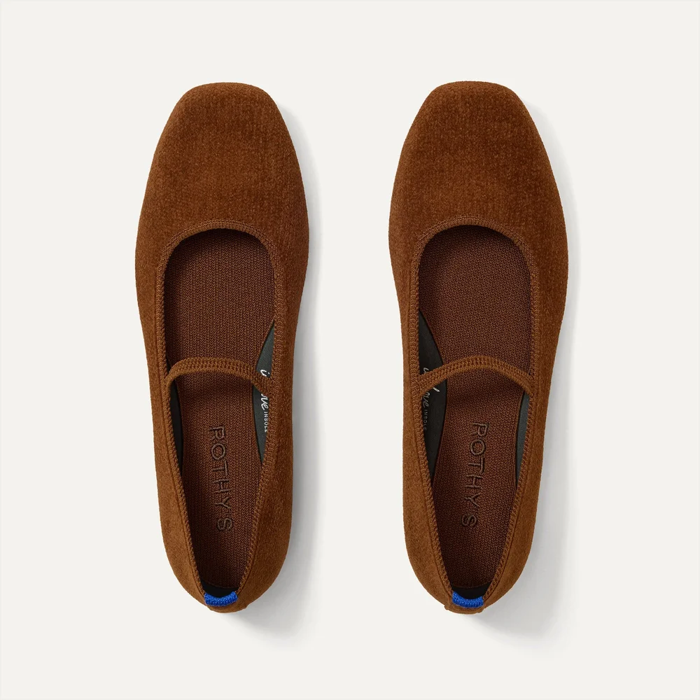 The Max Square Mary Jane (ReVelvet Russet)