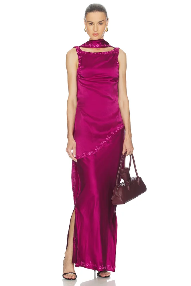 Nina Silk Dress