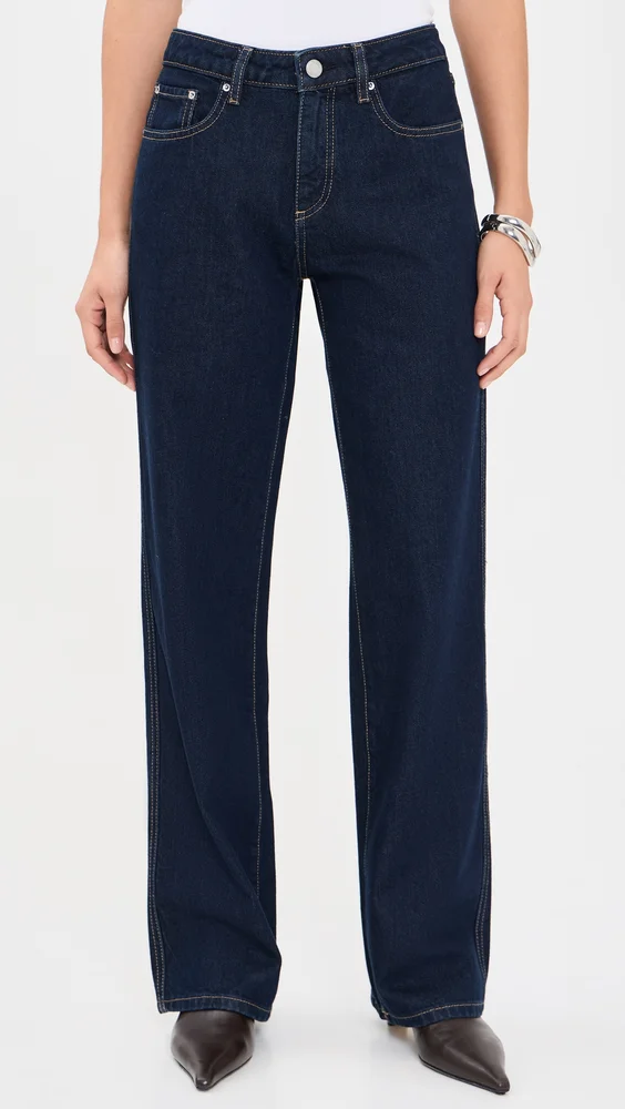 Drue Straight Low Rise Jeans 32"