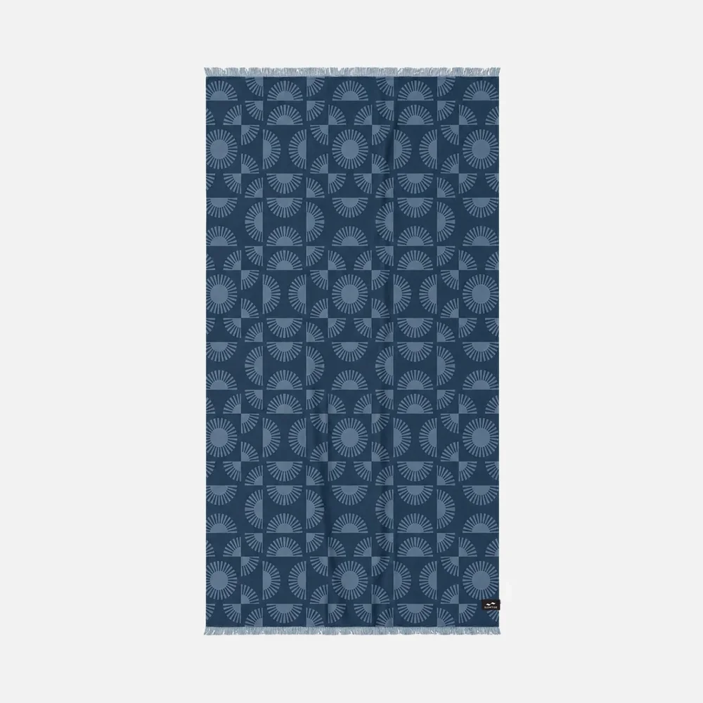 Cheyenne DriftWeave™ Turkish Towel - Indigo