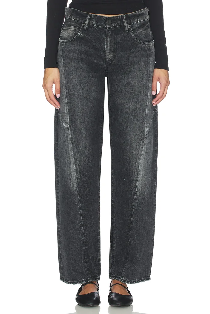 Largo Remake Wide Tapered Jeans
