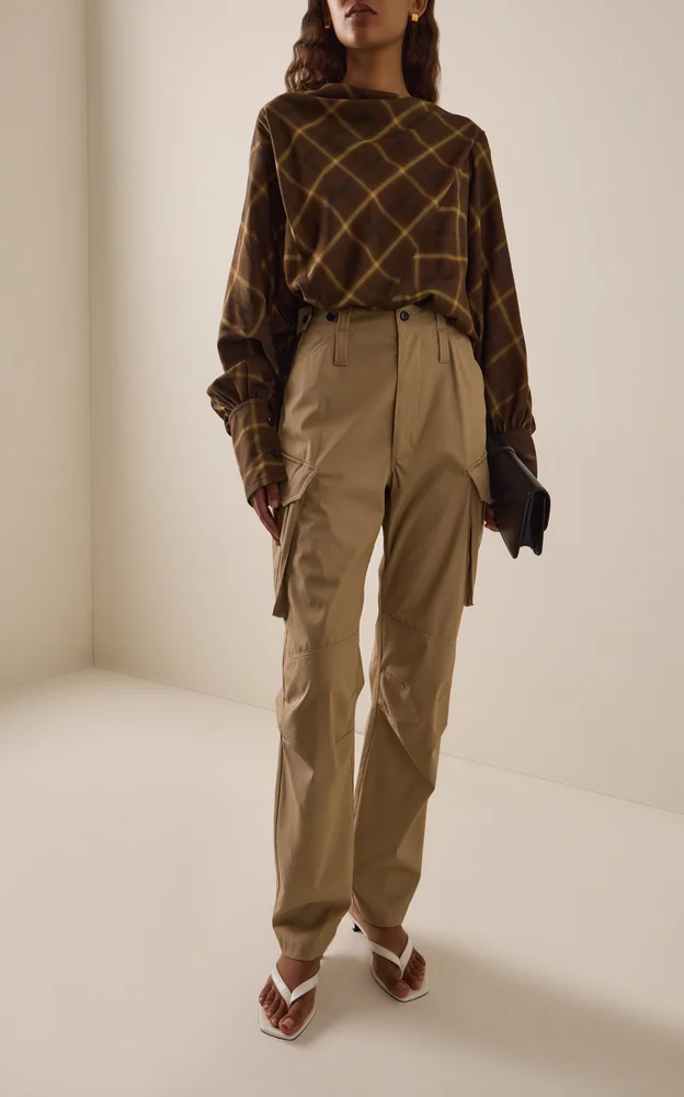 Military Cotton Twill Cargo Pants