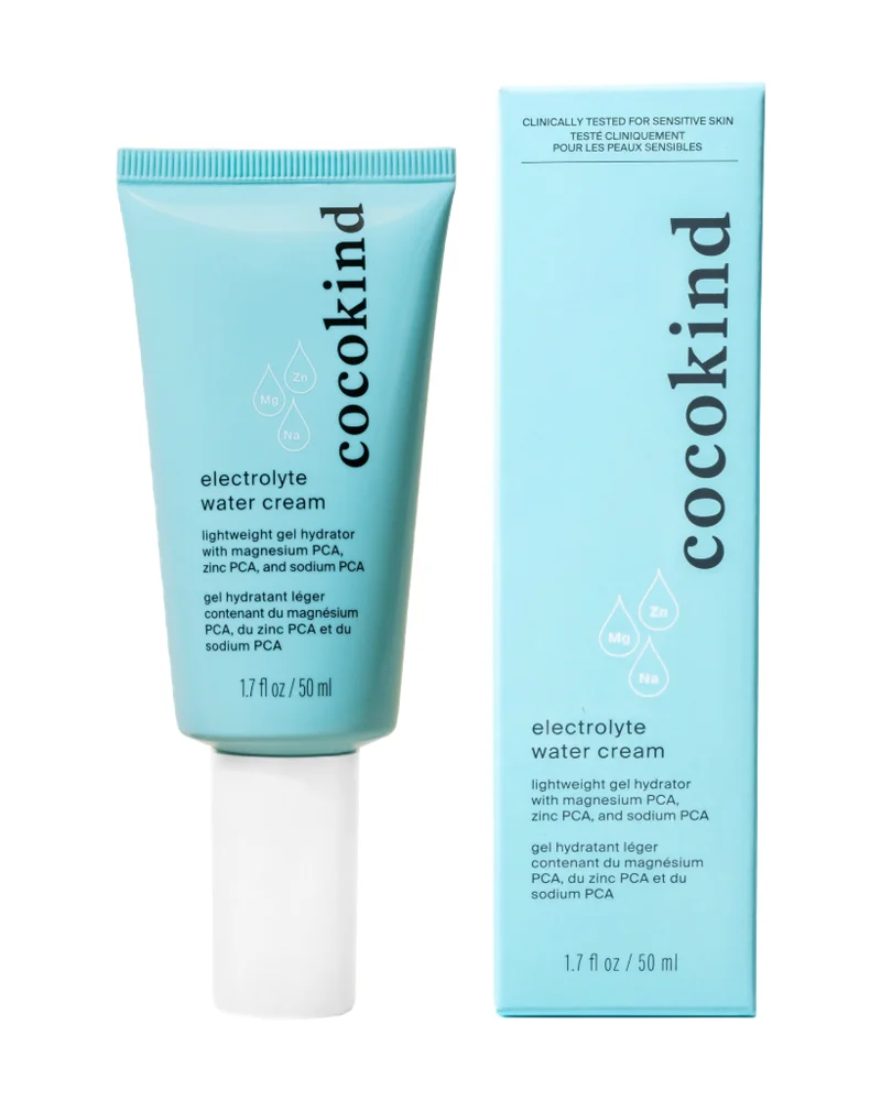 Electrolyte water cream