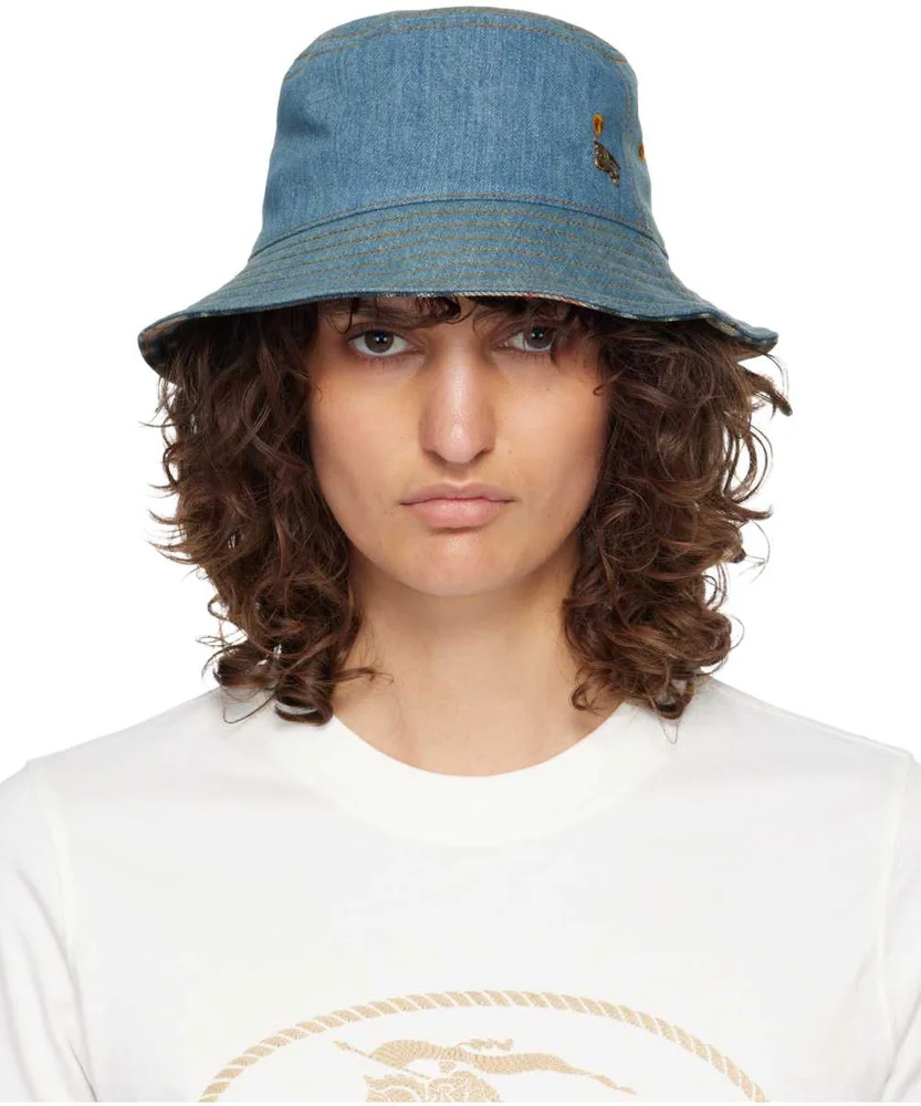 Blue Denim Bucket Hat