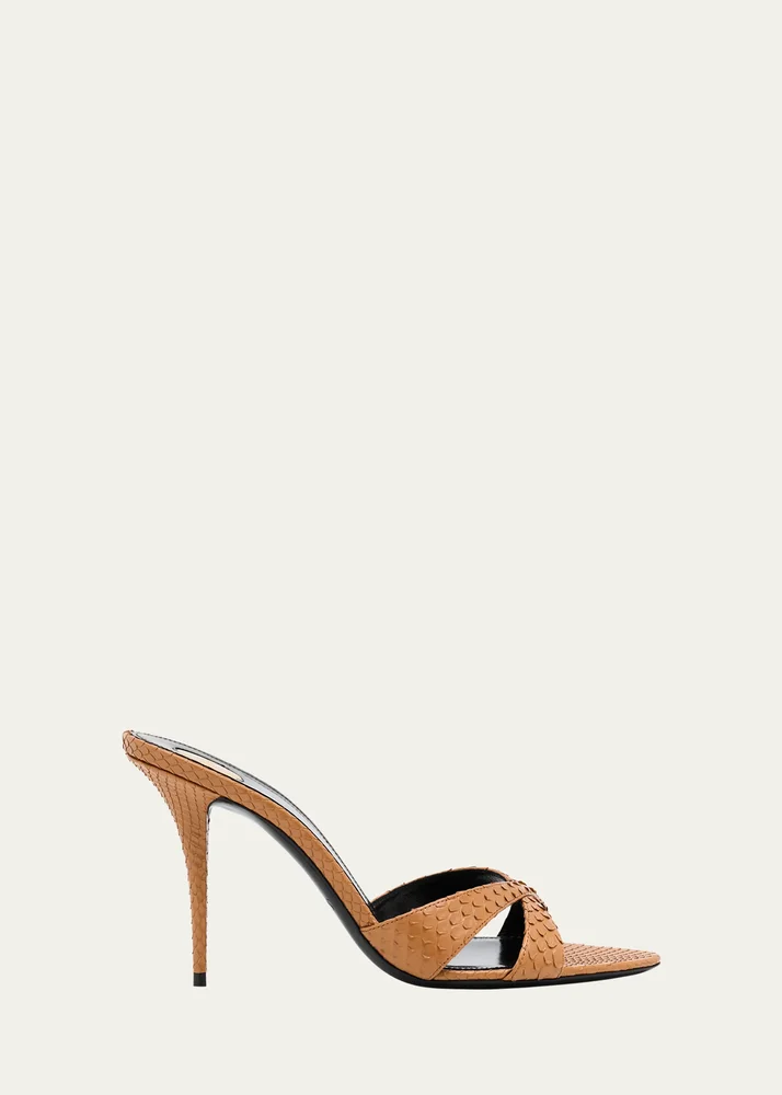 Kirat Snake Mule Sandals