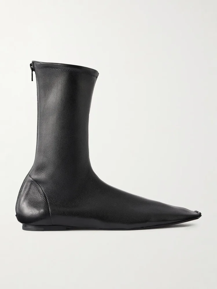 Marlene leather ankle boots