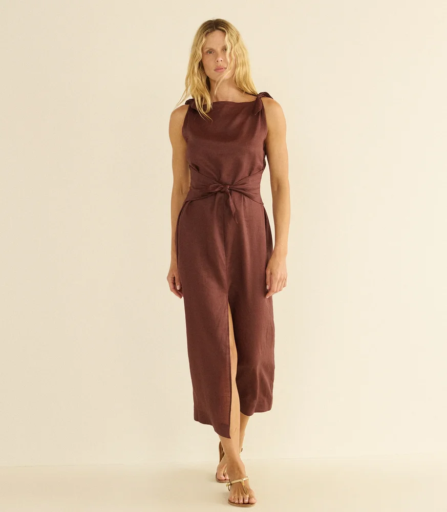 Amorette Ramie Dress