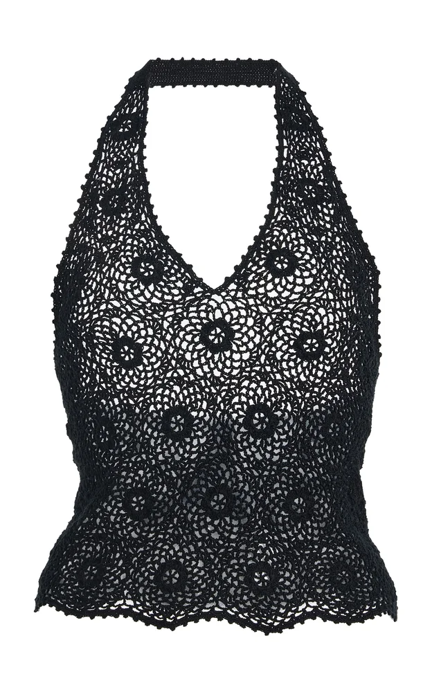 Ventura Crocheted Cotton Top