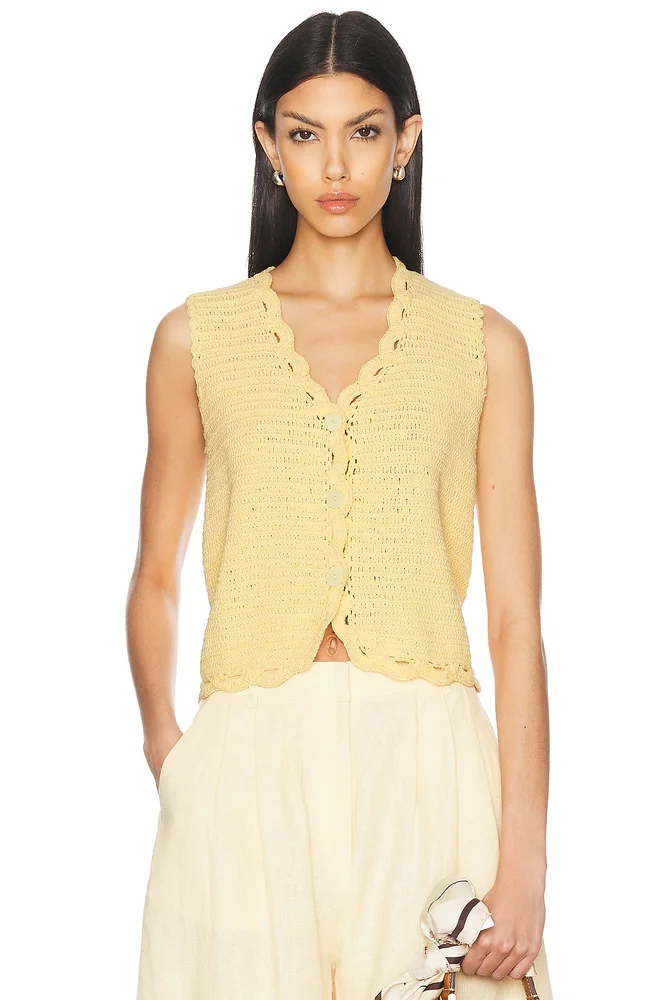 Lucy Crochet Vest
