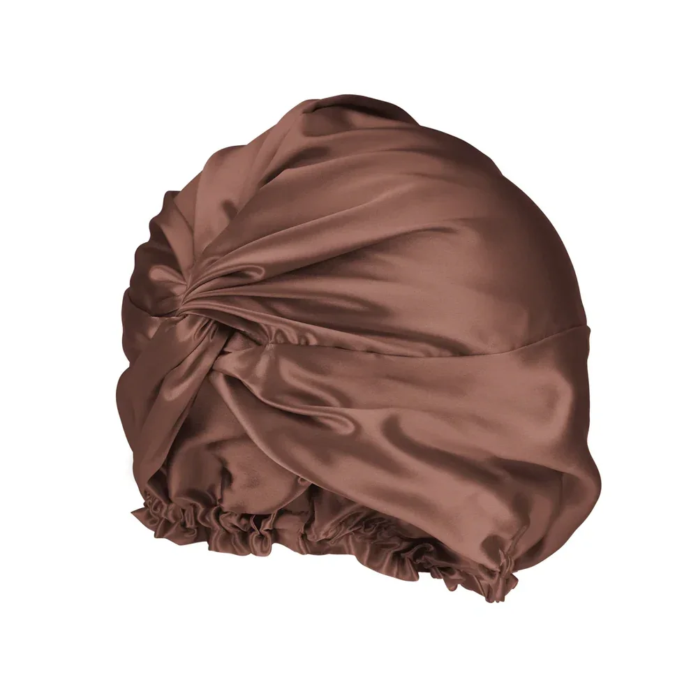 Silk Bonnet - Chocolate
