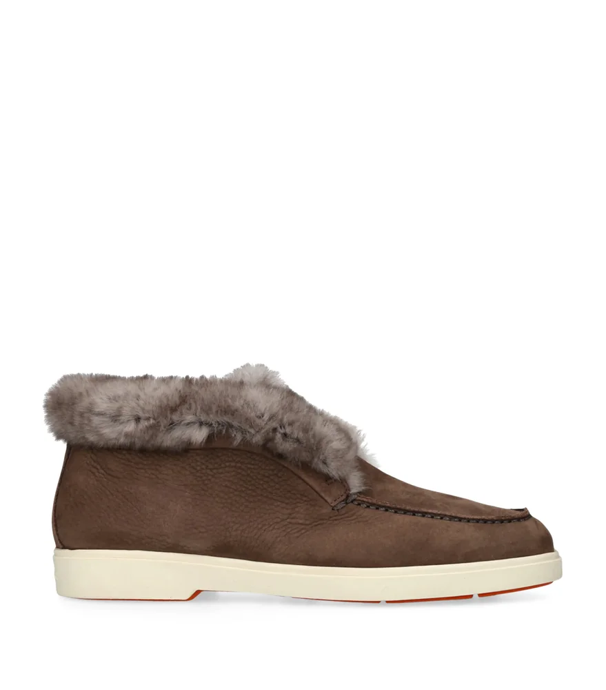 Suede Hadeel Ankle Boots