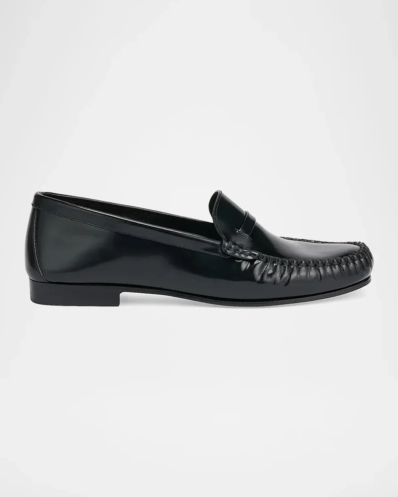 Knightsbridge Leather Penny Loafers
