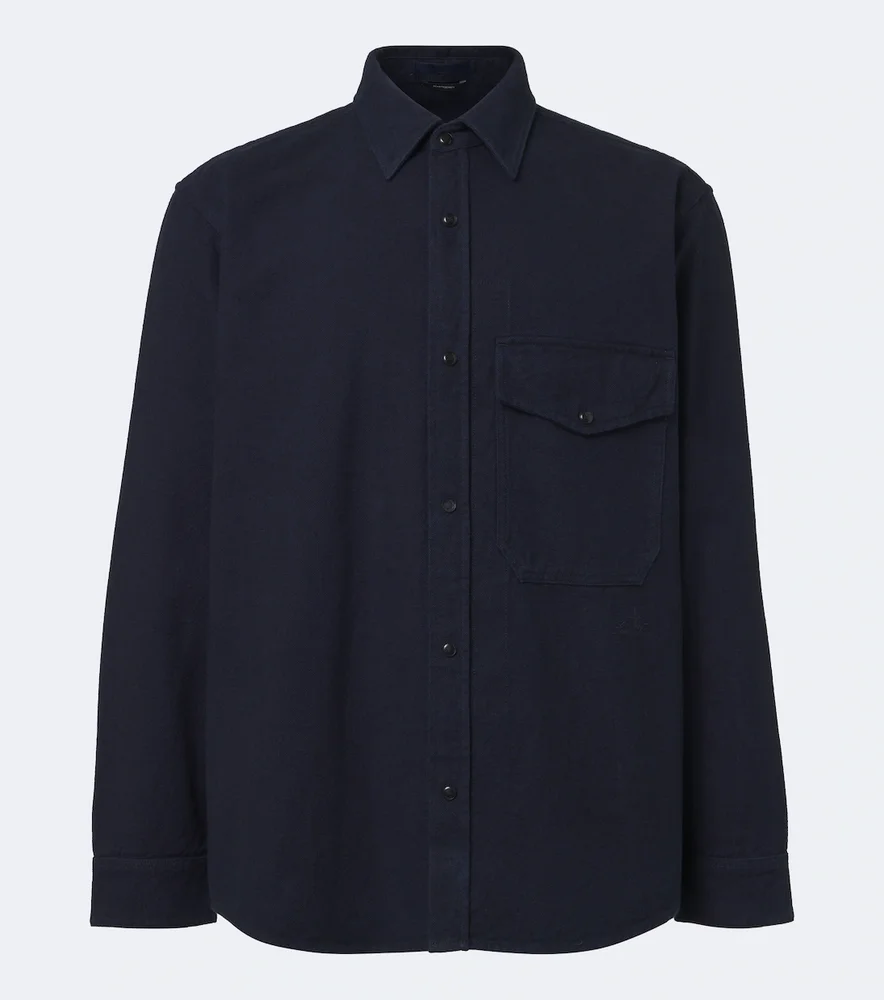 Cotton poplin shirt