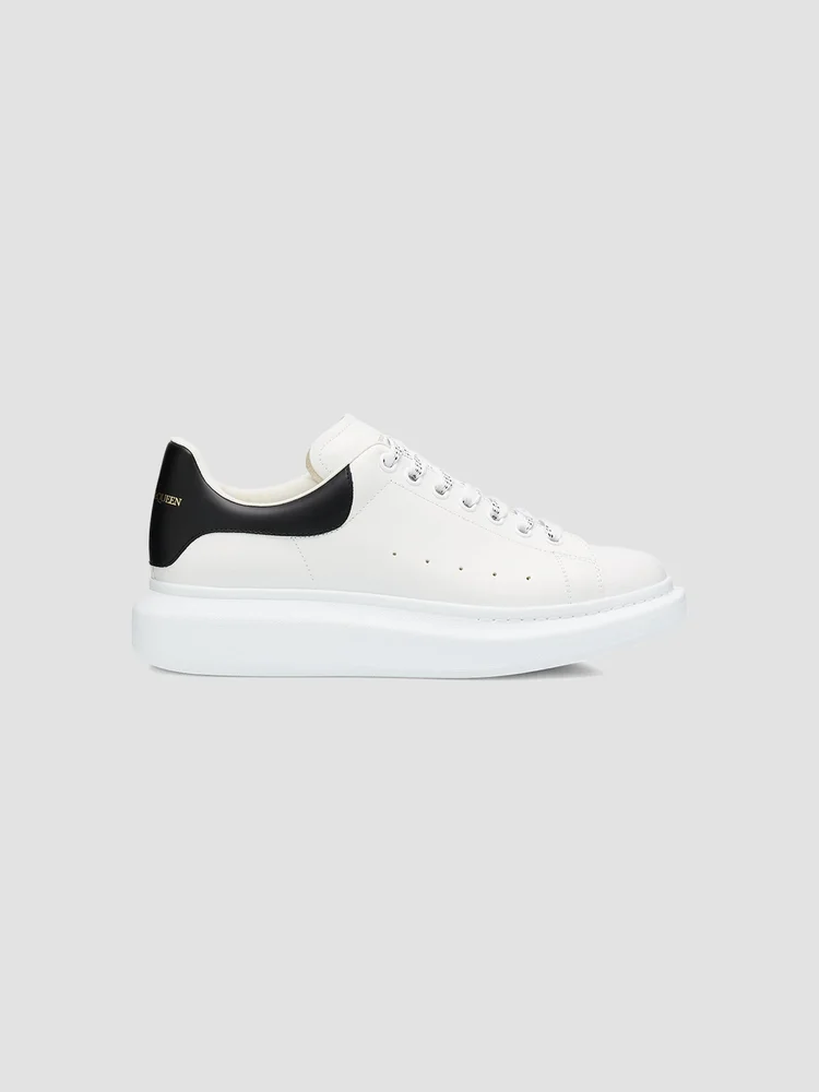 Oversized Leather Low-Top Sneakers