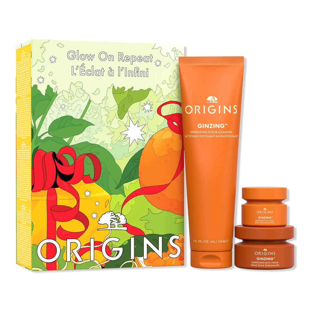 Glow on Repeat GinZing 3 Piece Skincare Gift Set