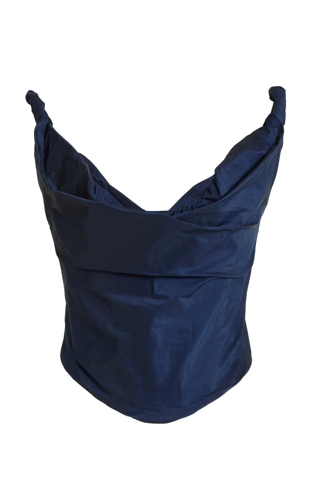Olivia Taffeta Corset Top