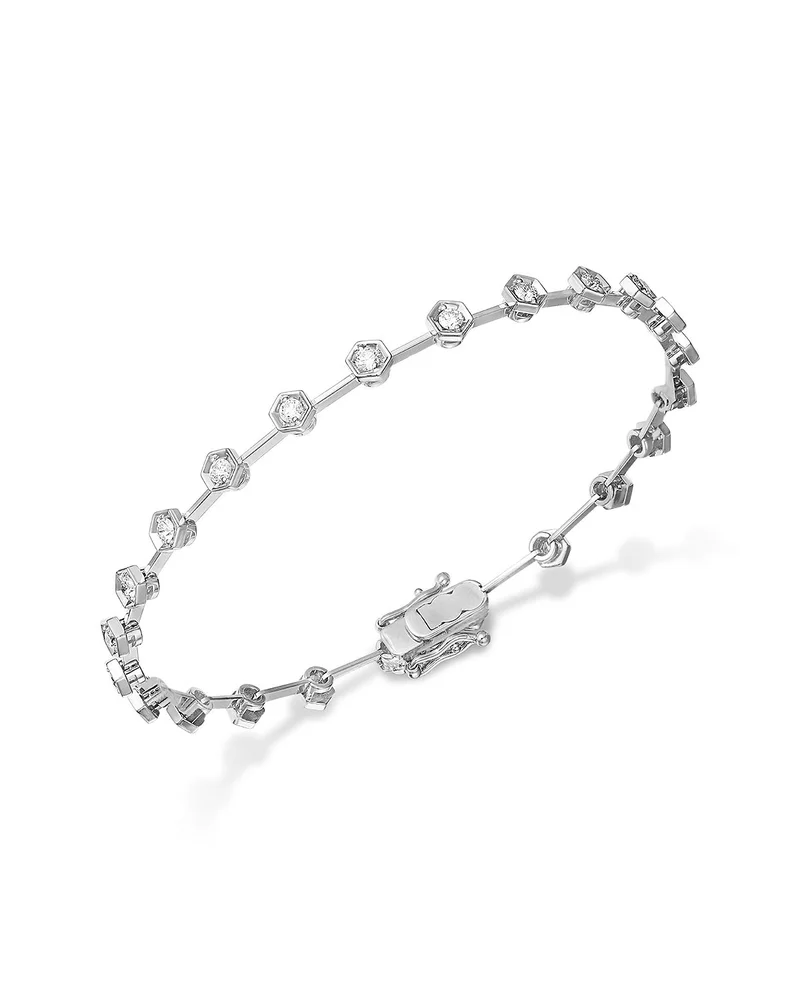 Diamond Tennis Bracelet in 14K Gold, 1.0 tcw