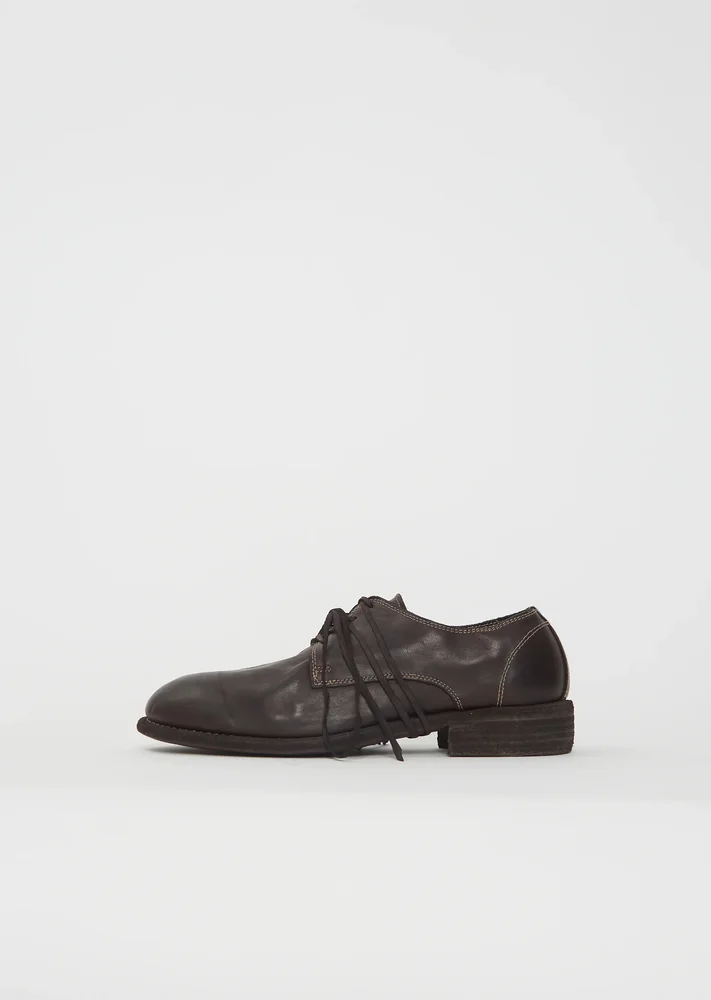 Classic Leather Derby - Dark Brown