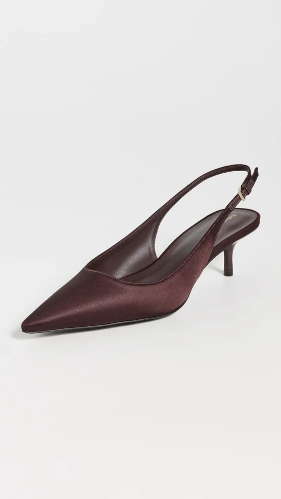 Reformation Wrenley Heeled Slingback Heels