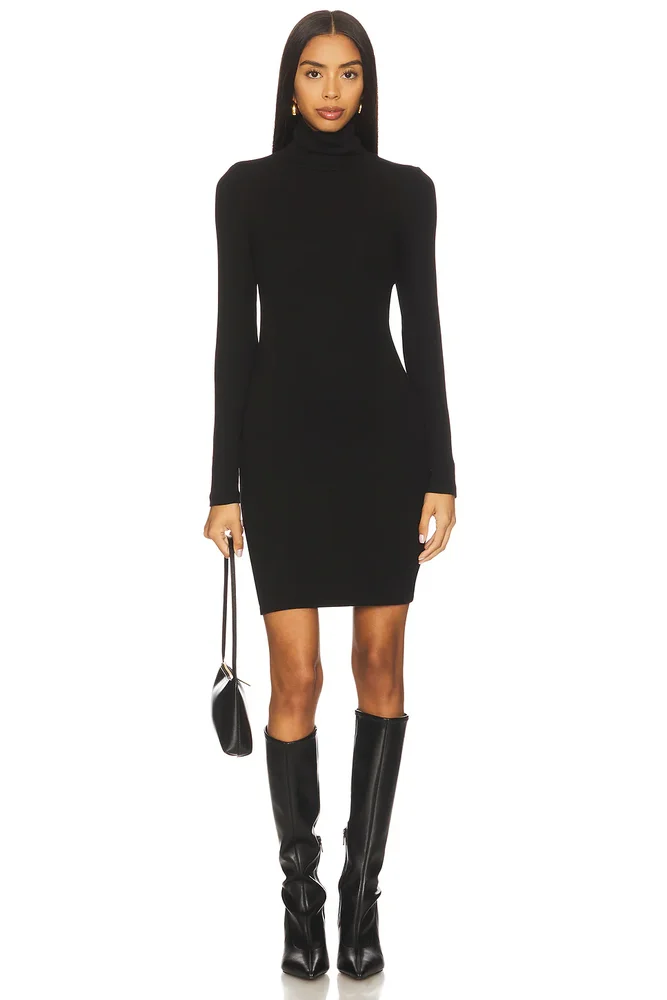 Turtleneck Mini Dress