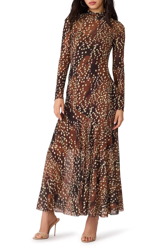 Vivara Long Sleeve Maxi Dress
