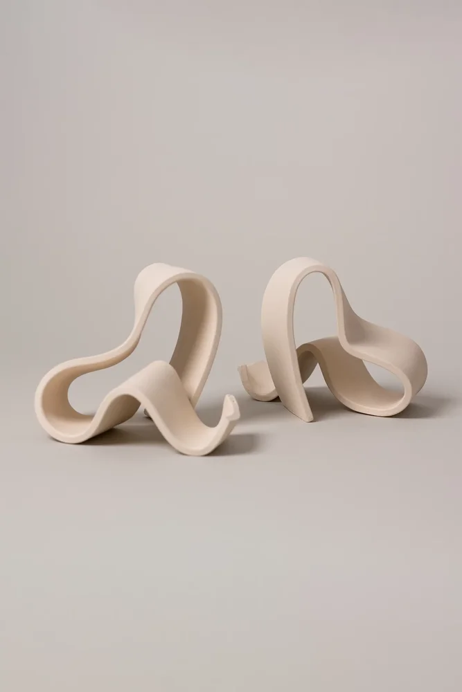 Fettu Ceramic Bookends