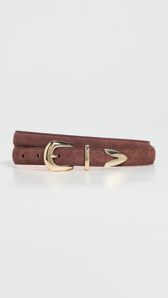 Leo Suede Belt