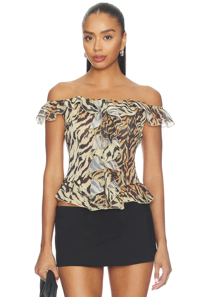 Timeless Ruffle Top