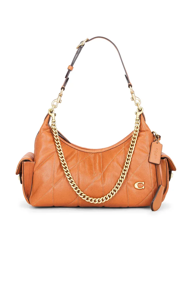 Soft Quilted Leather Pocket Juliet 30 Bag