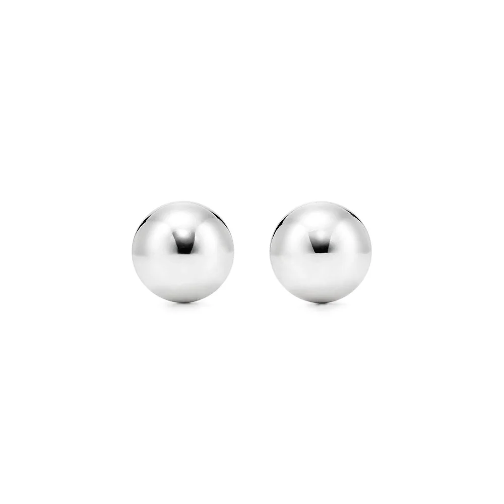 Tiffany HardWear Ball Earrings in Silver, 8 mm
