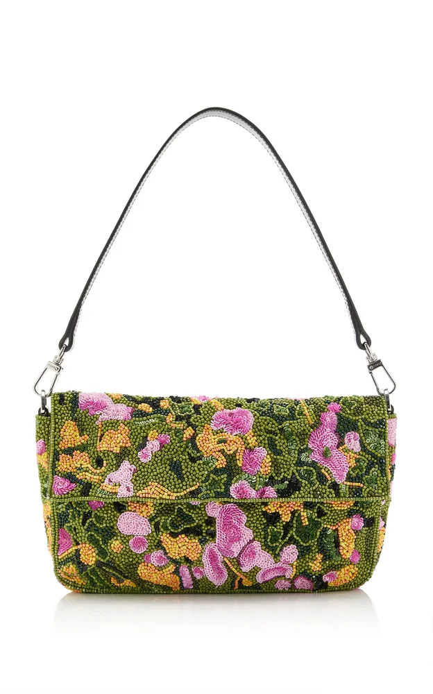 Timmy Convertible Beaded Leather Bag