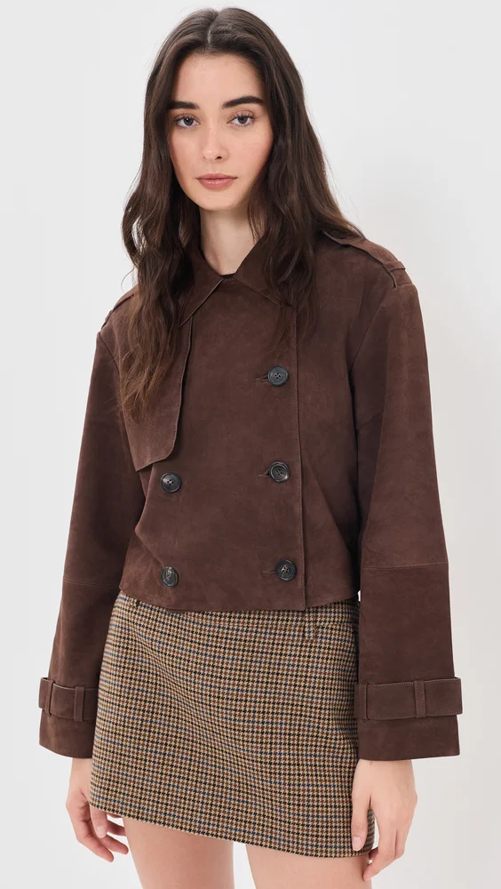 Saskia Suede Jacket