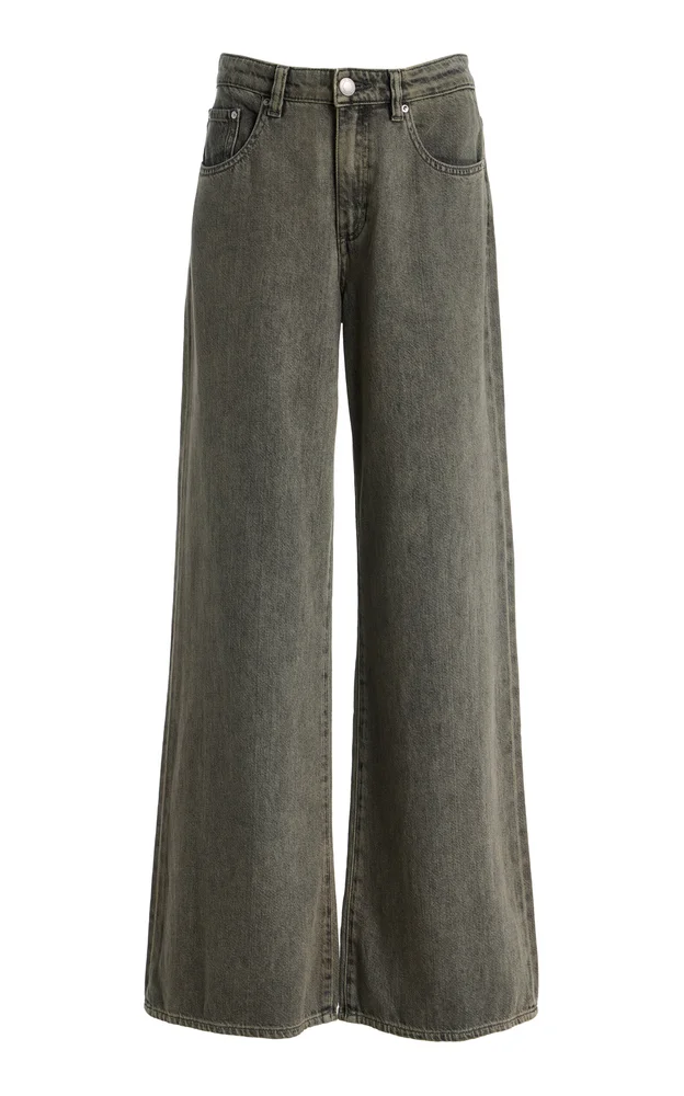 DL Aura Alex Baggy Wide Leg Low Rise Jeans