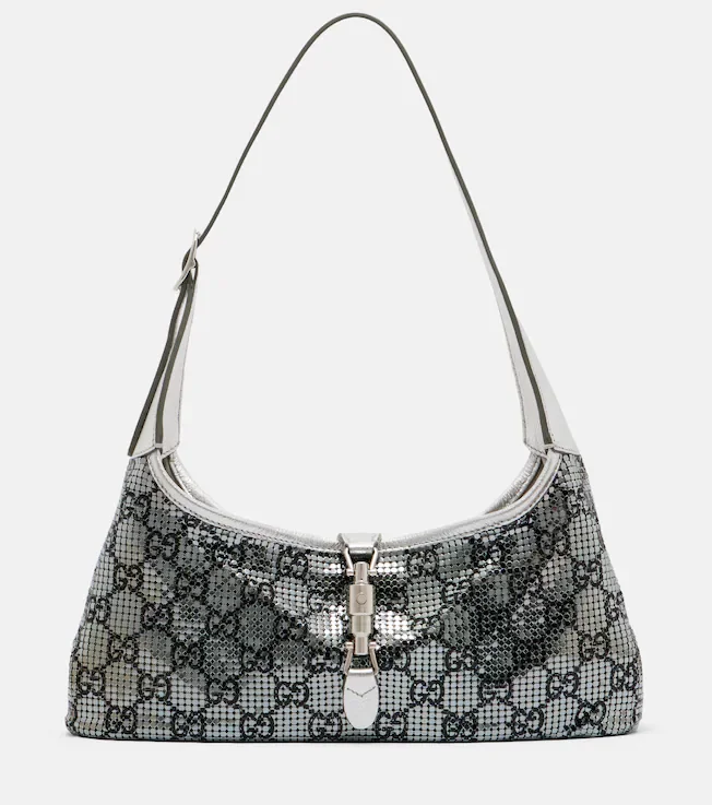 Jackie Slim GG mesh shoulder bag
