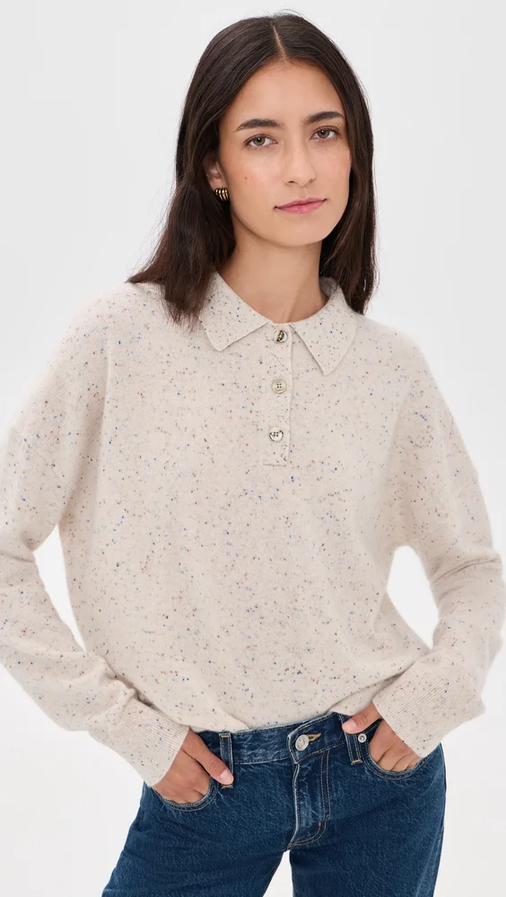 Cashmere Donegal Polo