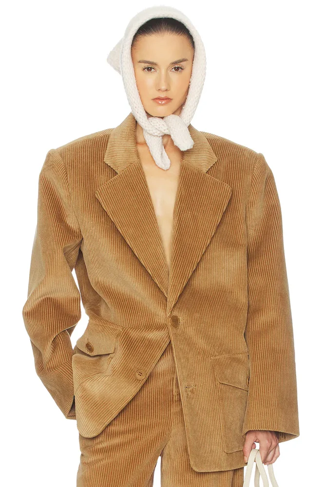 TRINITY OAT OVERSIZED BLAZER