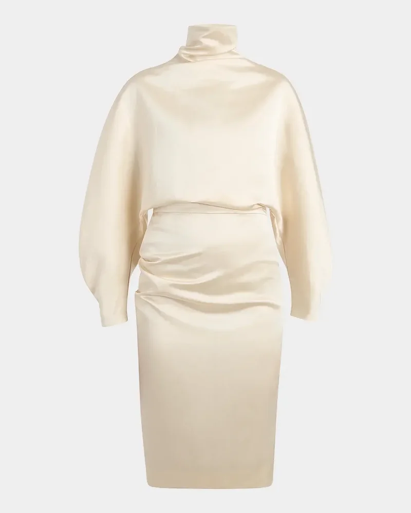 Harlin Turtleneck Knee-Length Dress