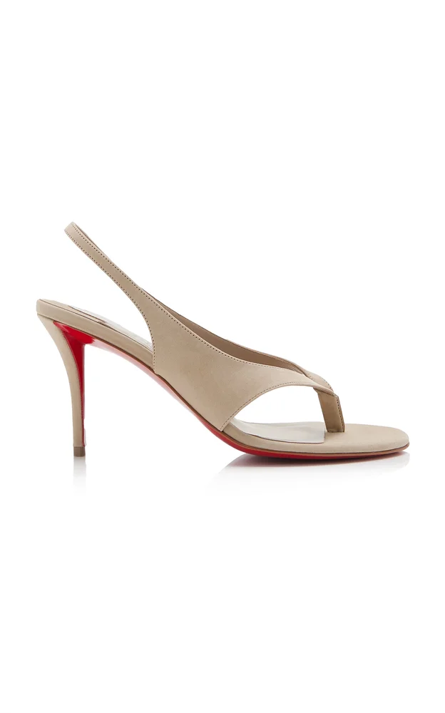 Miss Z 80mm Leather Sandals