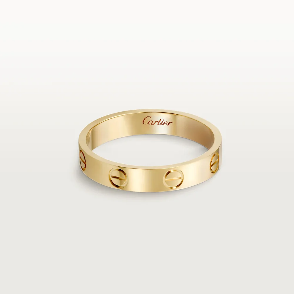 Love Ring, Small Model, Yellow Gold