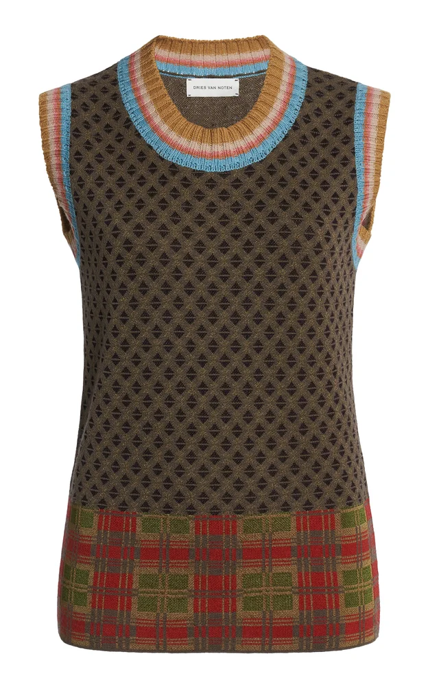 Temi Wool-Blend Vest
