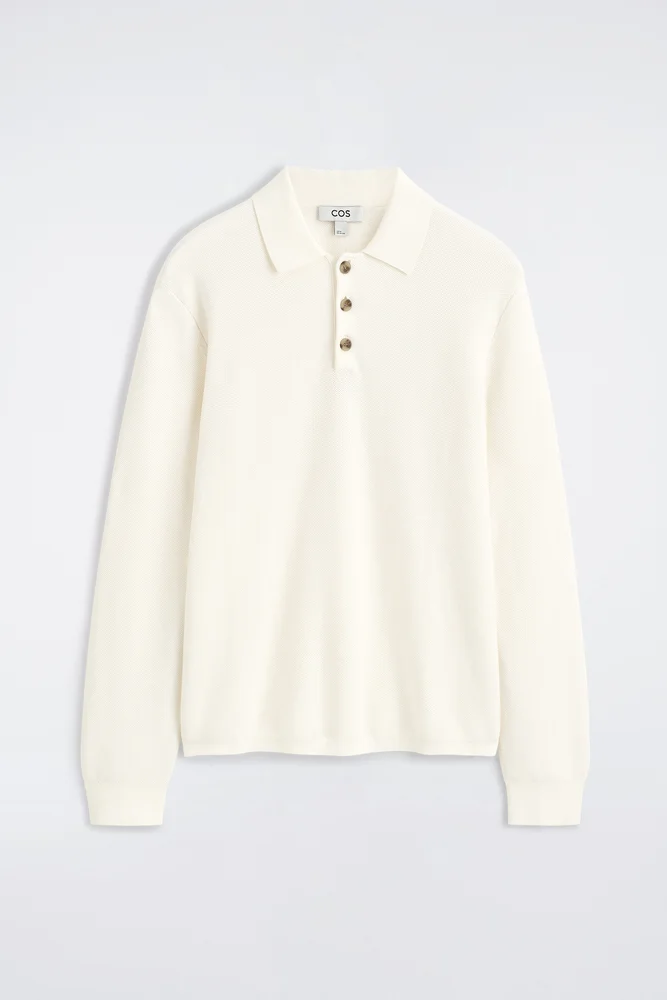 Fine-knit wool-blend sweater - Men