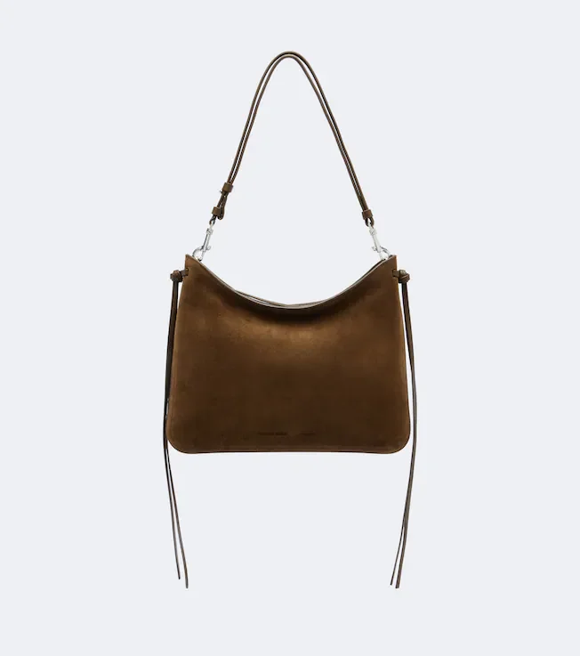 Gig suede shoulder bag