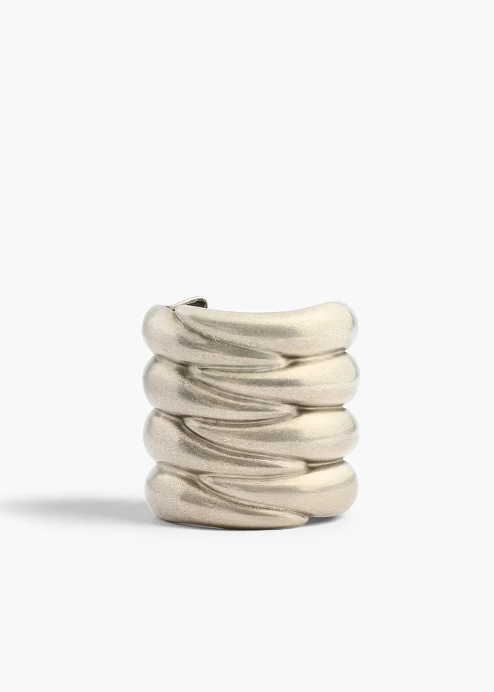 Cyclone Bracelet in Antique Silver