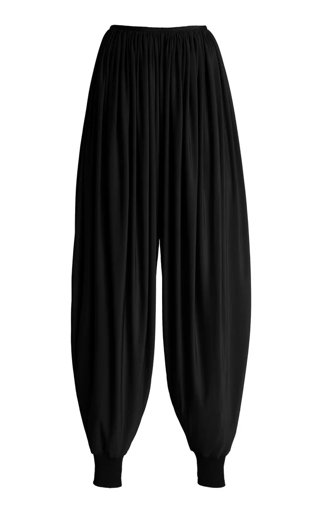 Grayson Gathered Jersey Pants
